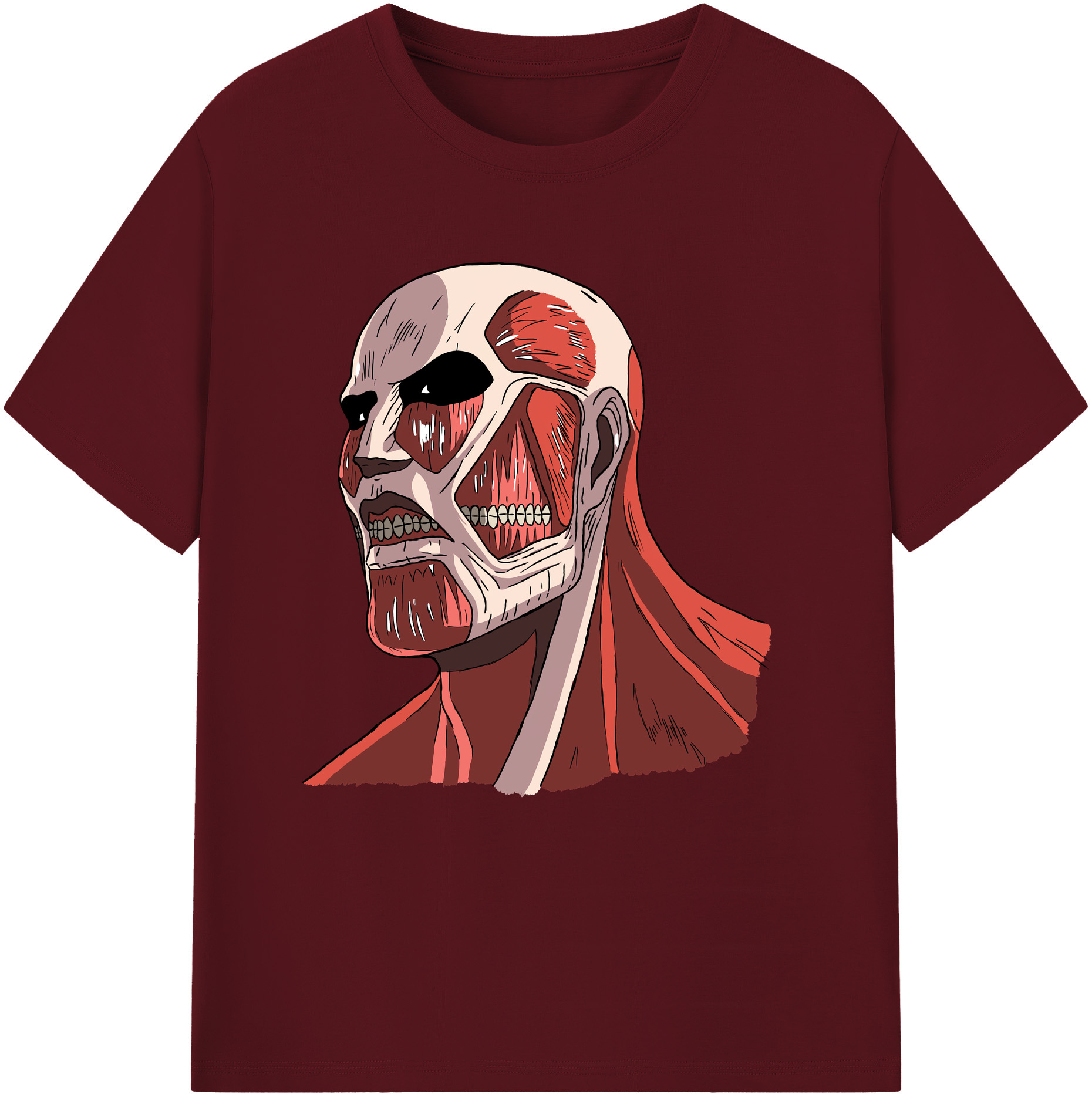 （画像用） 進撃の巨人 Attack on Titan 綿100％半袖Tシャツ（フロントプリント）